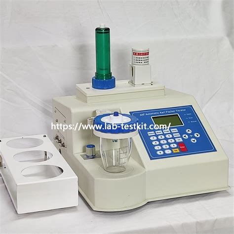 astm volumetric karl fischer titration vendor|karl fischer moisture titration.